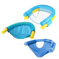 Pool Float Lounger Recliner Chair Soft Inflatable Floating Ring Hammock Pool Mattress Swimming Pool Accessories No foam stick