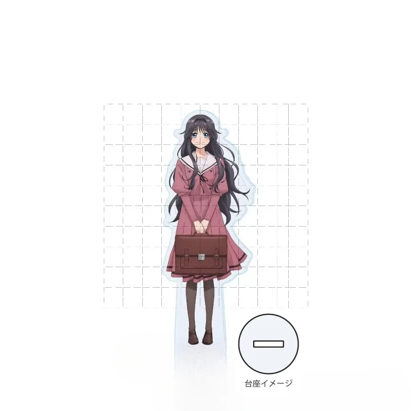 لعبة Tsumugi Rintaro Waguri Kaoruko Hoshina سوبارو الاكريليك حامل الشكل دمية أنيمي المفاتيح نموذج لوحة تأثيري لعبة للهدايا #3