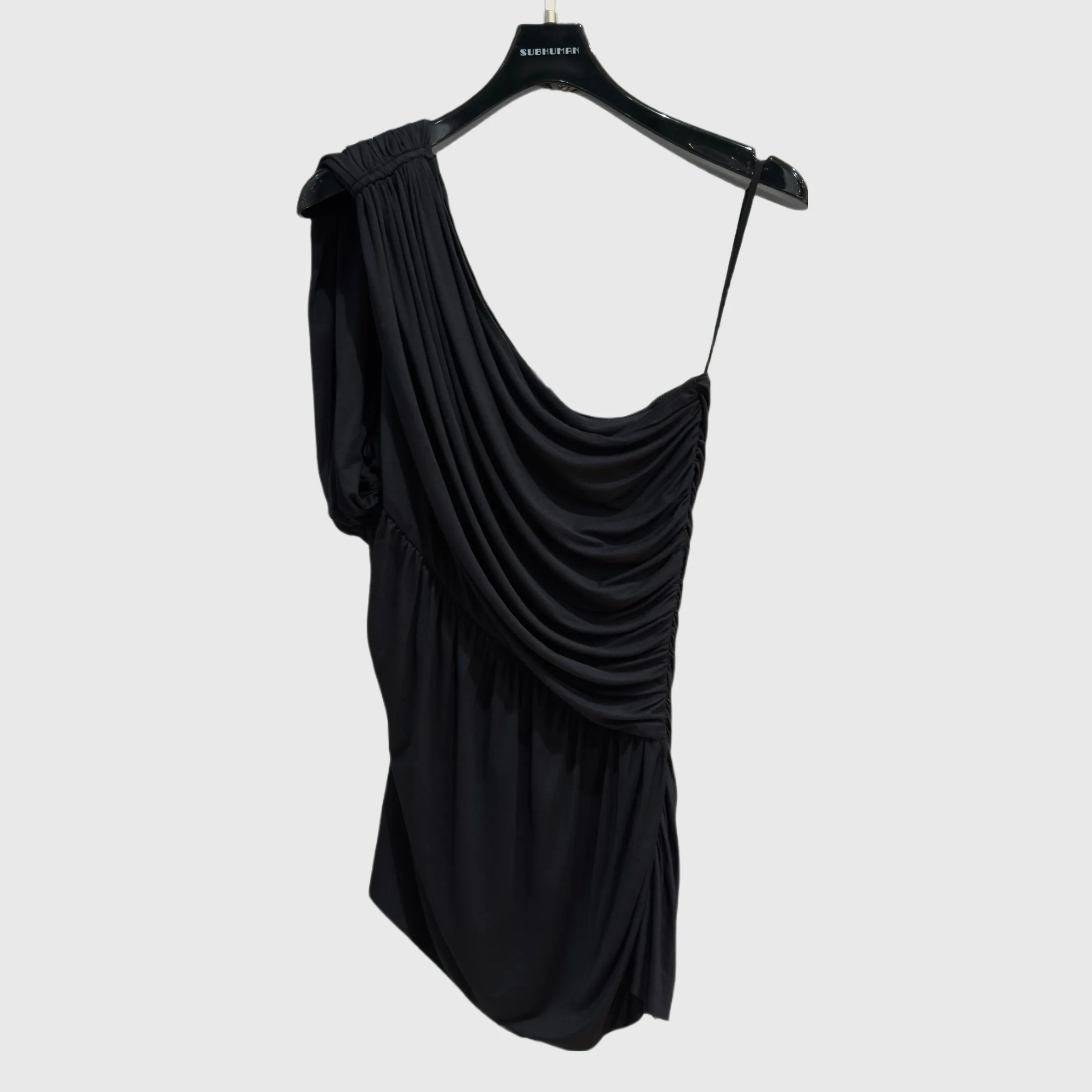 

Owen Seak Women's Cotton Shirt Tank Top Gothic High Street Bottoming Clothing Summer Strap Vest Black Tee