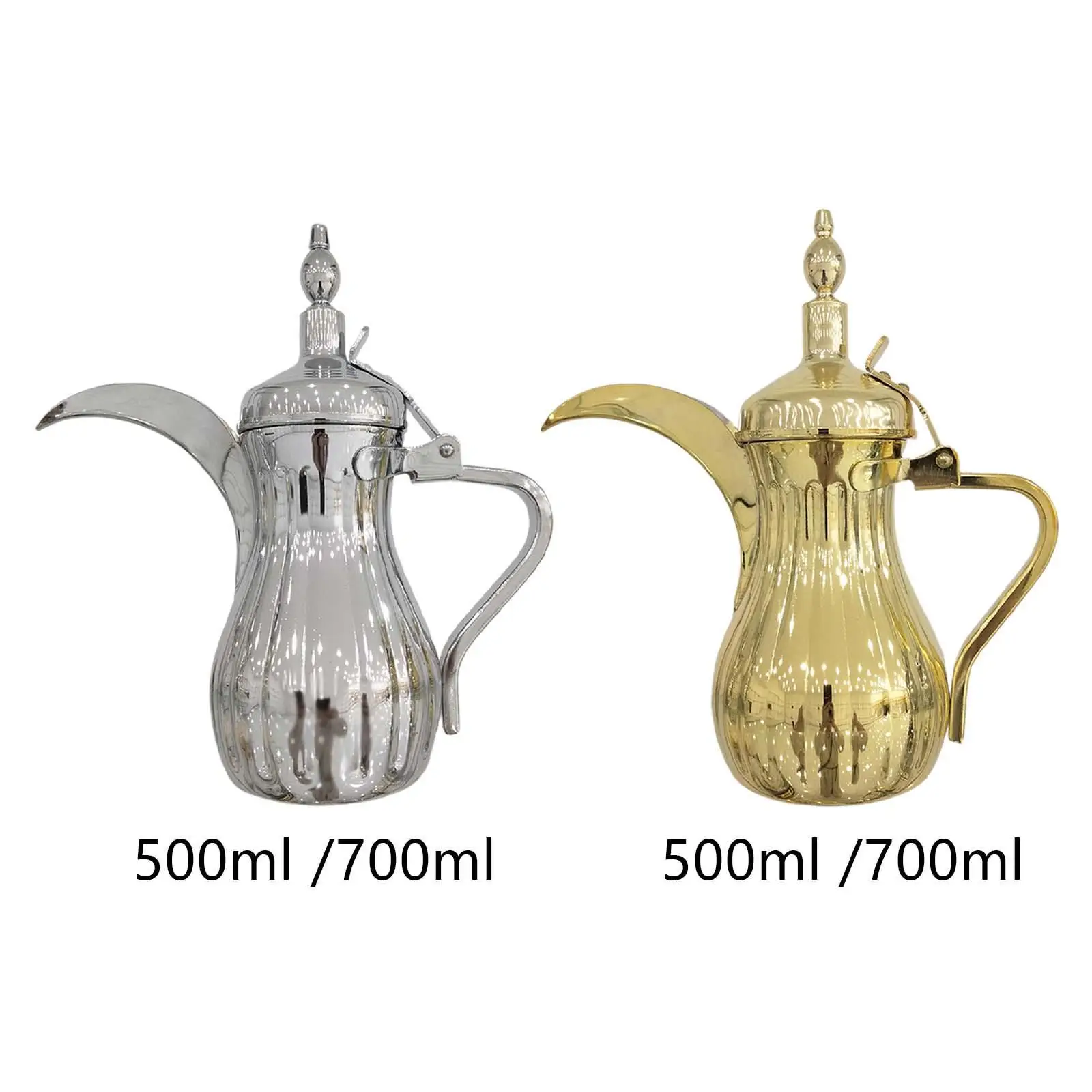 Arabic Coffee Maker Pot Teapot for Coffee Shop with Handle Household Milk Kettle Sturdy Multipurpose Eagle Beak Pot