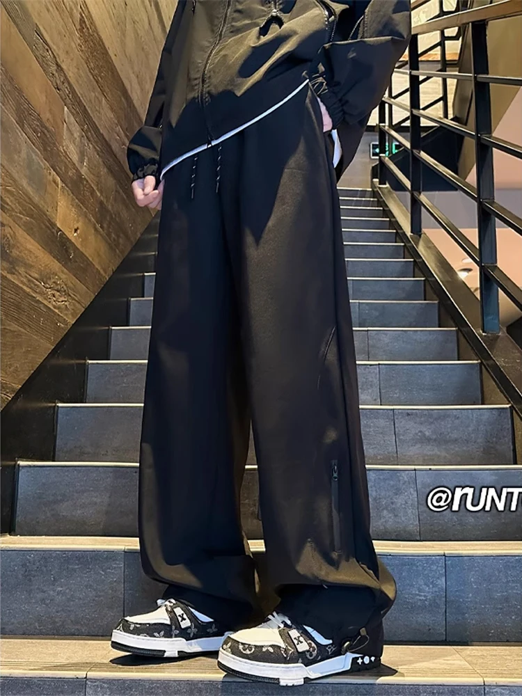 

Мужские зимние рабочие брюки в американском ретро-стиле, утепленные флисом, прямого кроя, износостойкие, повседневные, для отдыха