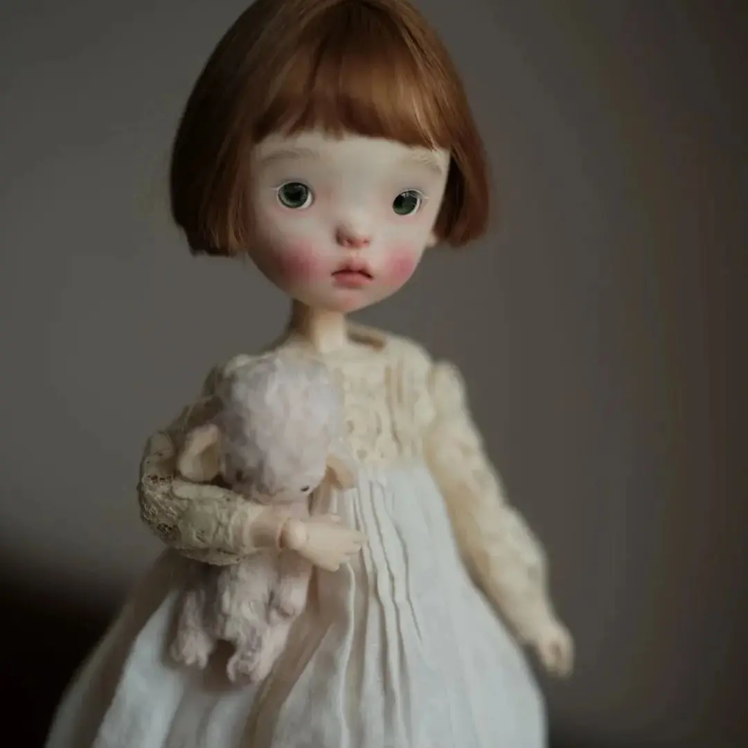 

Новый BJD SD Girl Big Head 1/6 zhuzhubao 25 см кукла-рот, смоляная игрушка, подарок на день рождения, точечный макияж