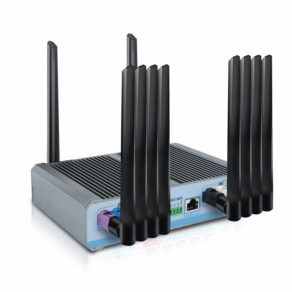 5G Mobile Wi-Fi Router 5G Modems Dual Sim Cards   POE GPS CAN Optional SLK-R690-5G-A2