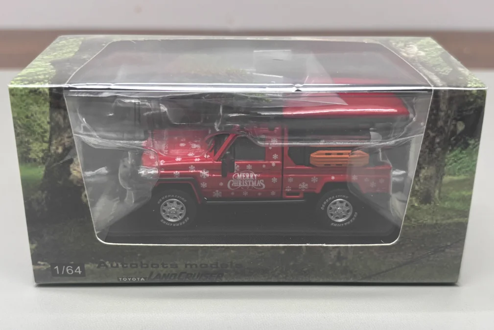 Modelo de Coche de Aleación a Escala 1:64 de la Camioneta Land Rover J70 LC79