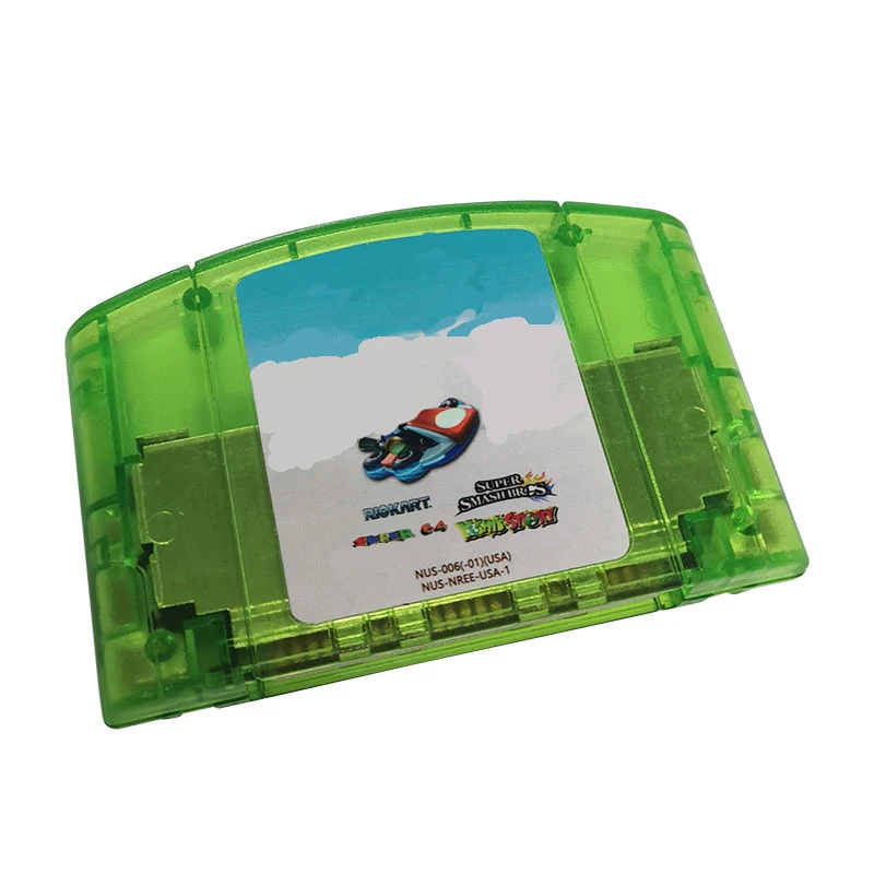 

Video Game 4 in 1 For N64 Game Cartridge,for Classic Retro N64 Game Console-US Version NTSC