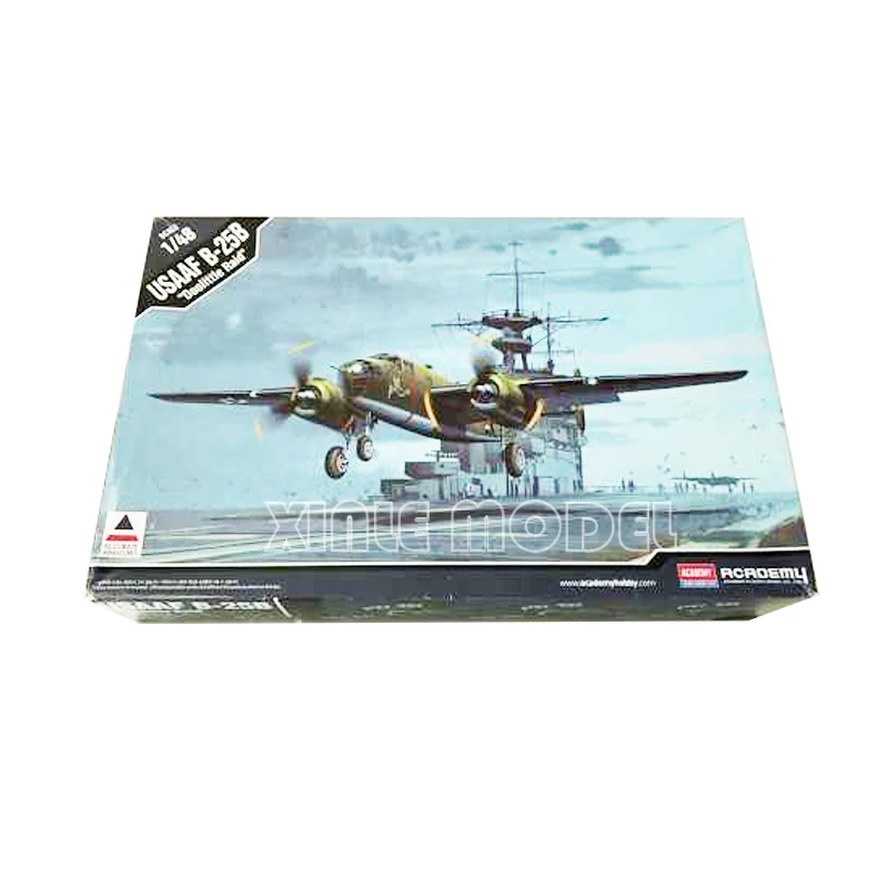 

Academy Scale Model Kit 12336 USAAF B-25B Bomber 1/48