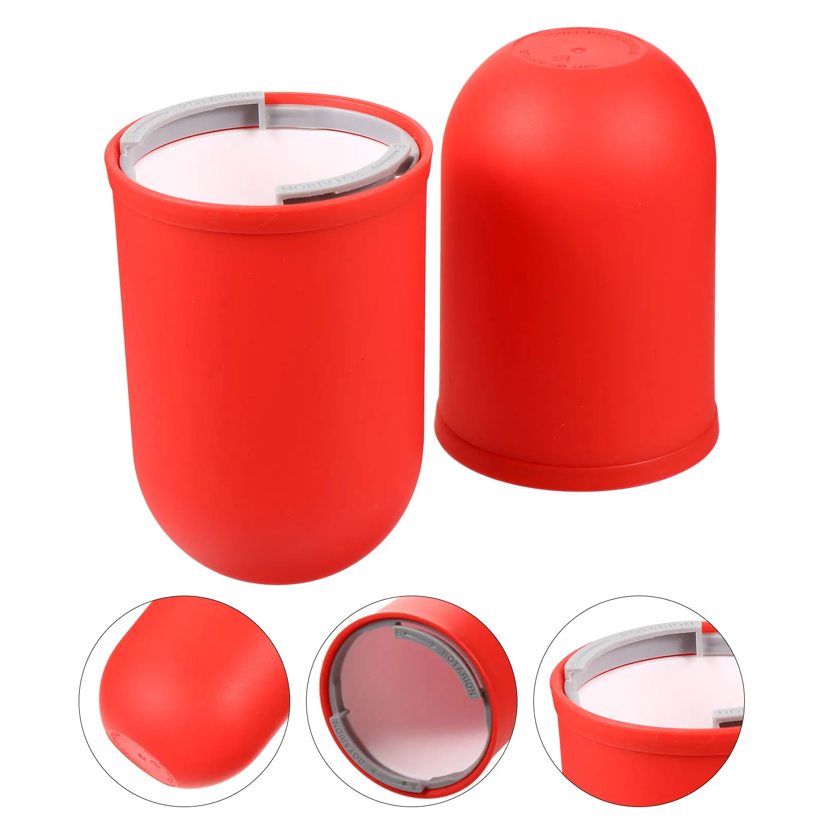 

Travel Wash Cup Set Toothbrush Holder Case Plastic Container for Toothpaste Comb Compact Lightweight Portable Storage