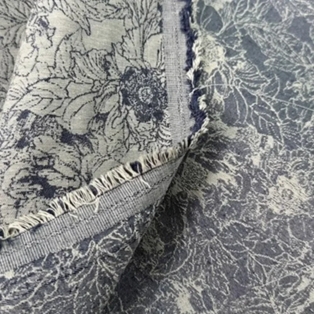 

Джинсовая жаккардовая ткань из чистого хлопка, ткань ручной работы, ткань для шитья своими руками, модная одежда, комплект брюк, пальто на метр