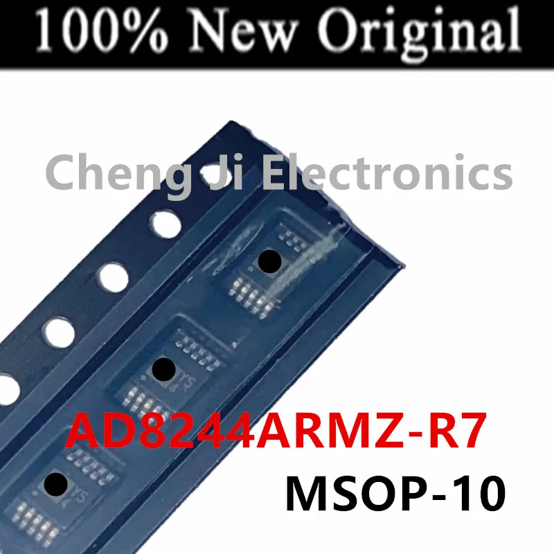 2-5PCS/Lot   AD8244ARMZ-R7   AD8244ARMZ   Y54   MSOP-10   New original high-precision operational amplifier chip