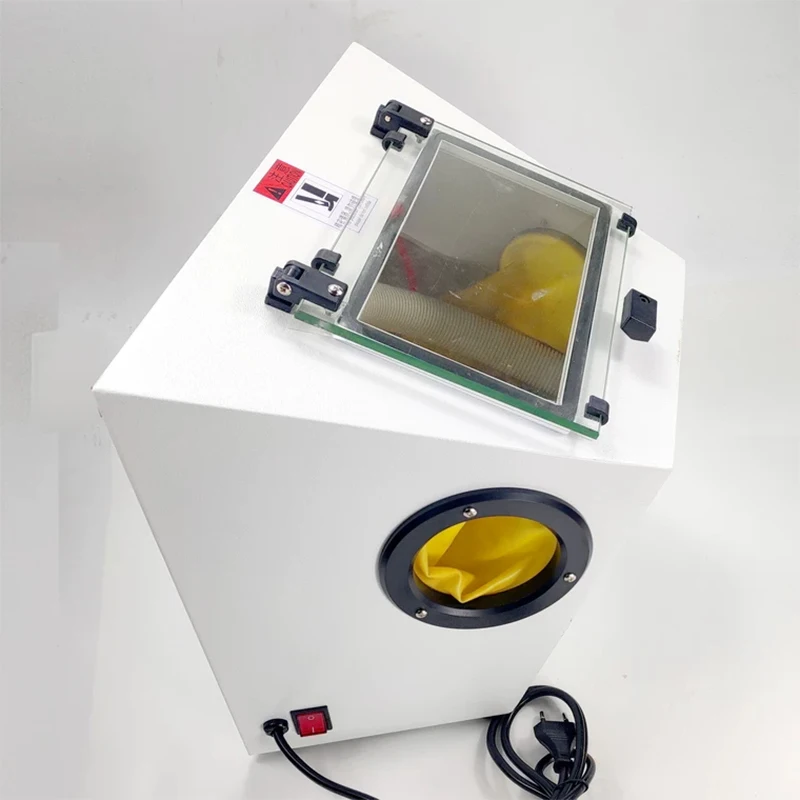 Portable Sandblasting Machine Compact Sandblasting Machine for Jewelry Surface Cleaning Dental Instruments (Angled Type)