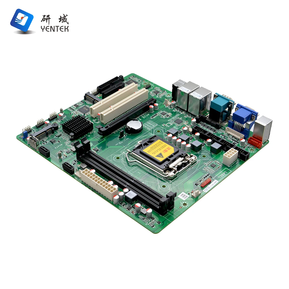 New Product A1150 HD+VGA support I3 I5 I7 Processor DDR3 ATX Industrial Grade Q85 Motherboard with 2*LAN 11*USB