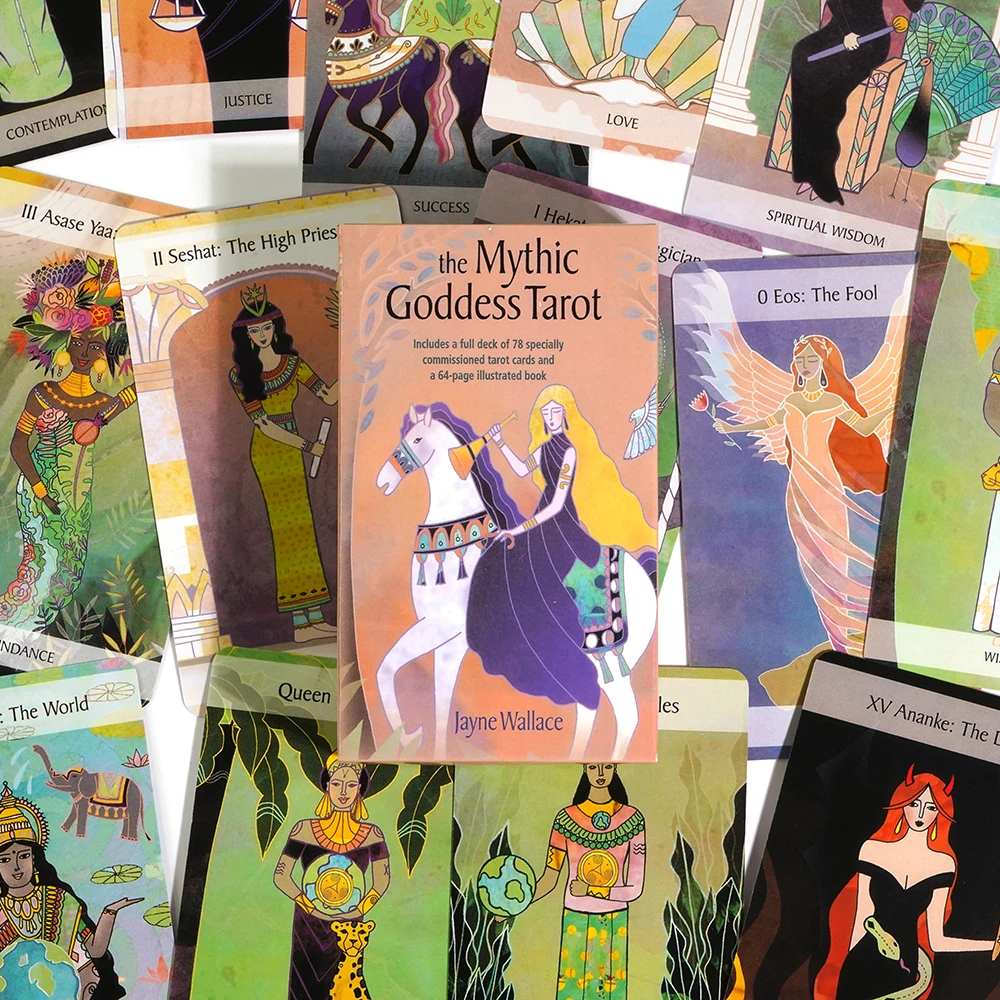 The Mythic Goddess Tarot Includes A Full Deck Of 78 Specially Commissioned Tarot Cards