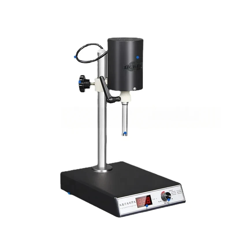 Stainless steel High Speed Dispersion homogenizer laboratory digital display adjustable cosmetic agitator