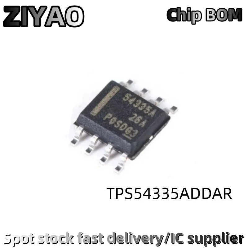 Produktbild von TPS54335A QFN Spannungsregler – 5 Stück, 3A, 4,5V-28V, Für Schritt-Down-Wandler