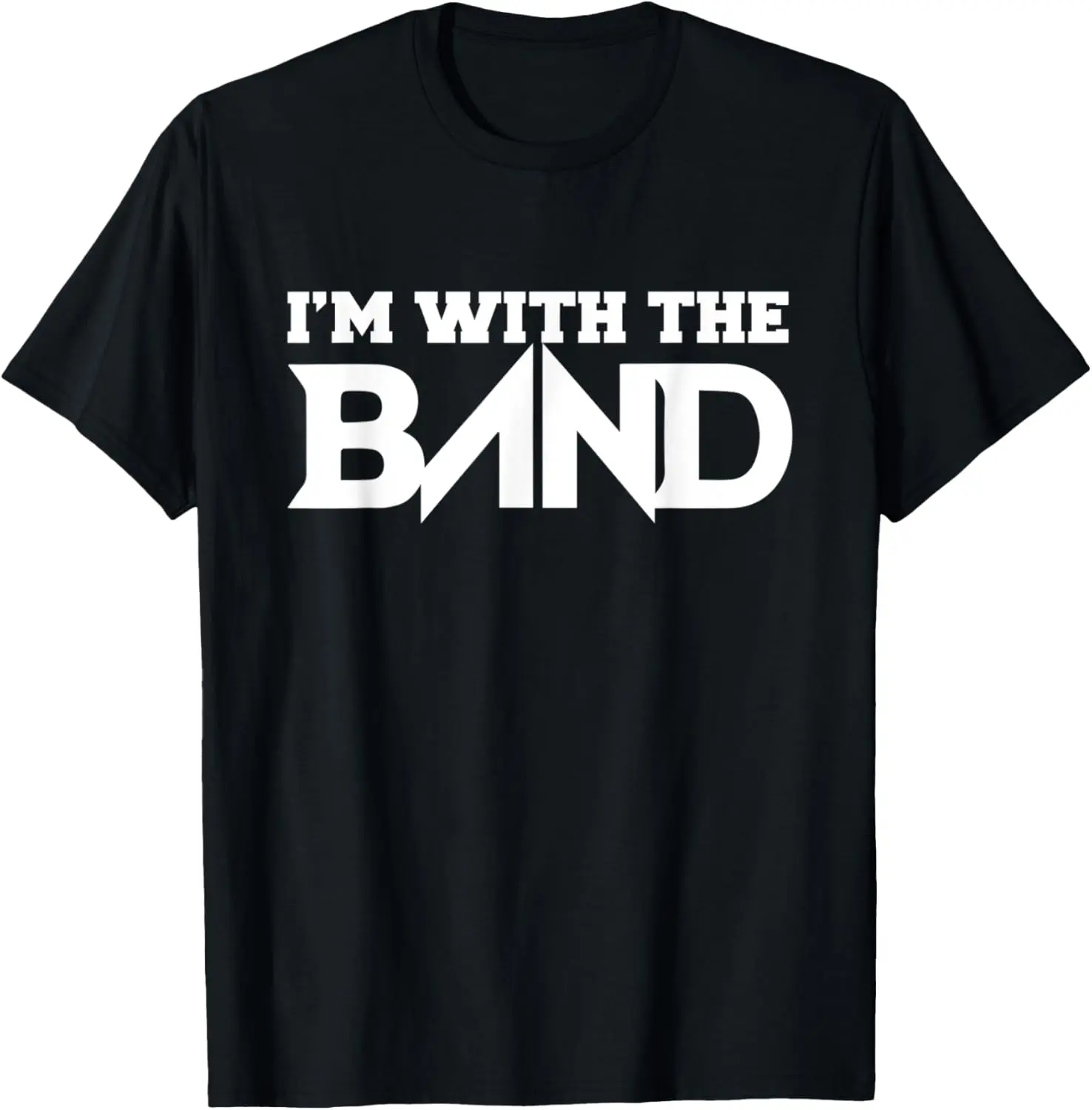 

I'm With the Band Retro Rock Band Camp T-Shirt