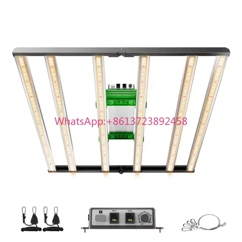 480W Mars Hydro FC-E4800 Cost-Effective Uniform PPFD Smart Dimmable Full Spectrum 480W Bar LED Grow Light for Indoor Veg Stage
