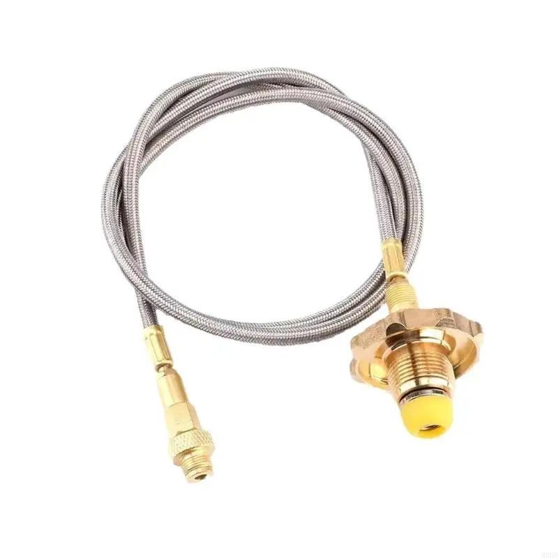 

Durability Metal Nylons Gas Hoses with Leakproof Valves for Secure Use in Fishing and Family Gatherings 69HD