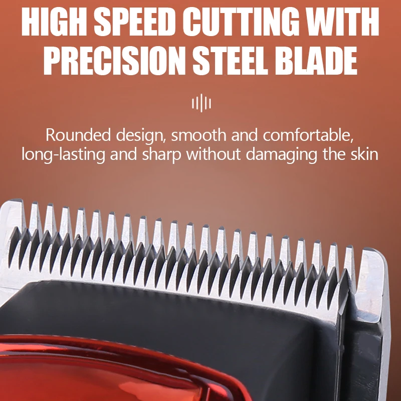 كيمي-آلة تشذيب شعر لاسلكية للرجال ، مقصات شعر ، شاشة عرض ليد ، قص شعر احترافي ، قابلة لإعادة الشحن ، قص شعر منزلي ،