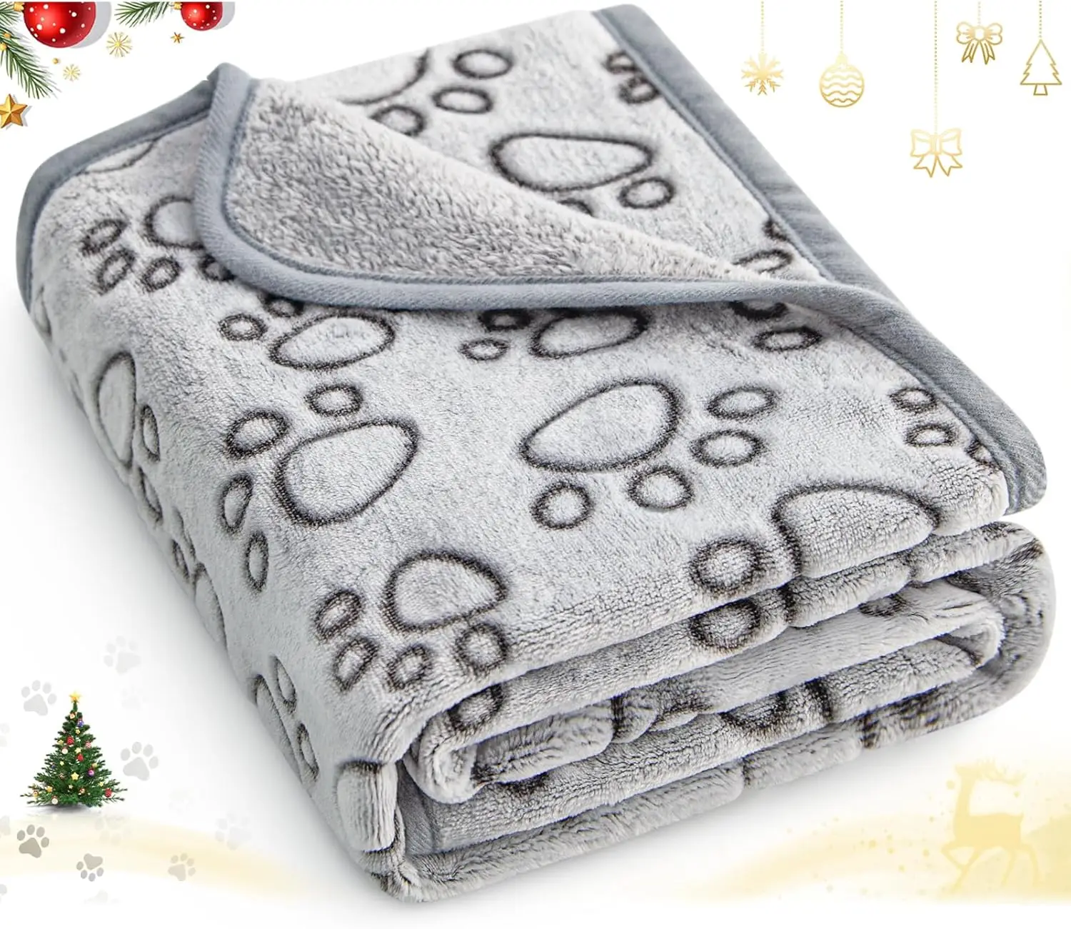 Premium Soft Dog Blanket Washable Cat Blanket for Indoor Cats Large Medium Small Dog Puppy Essentials