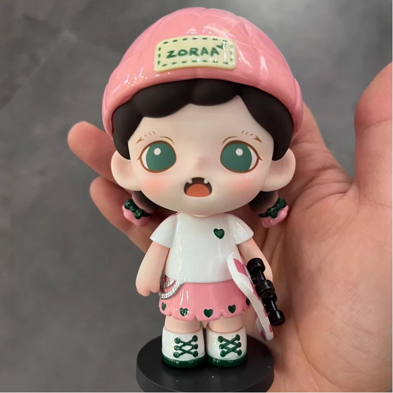 ของแท้ บล็อกตัวต่อเบบี้โซรา ฮาโลวีน ทริกแอนด์ทรีท ไดอารี่ บลายด์บ็อกซ์ ตัวละครตกแต่งโต๊ะทำงาน ของประดับตกแต่ง อนิเมะเซอร์ไพรส์ ของขวัญวันเกิด