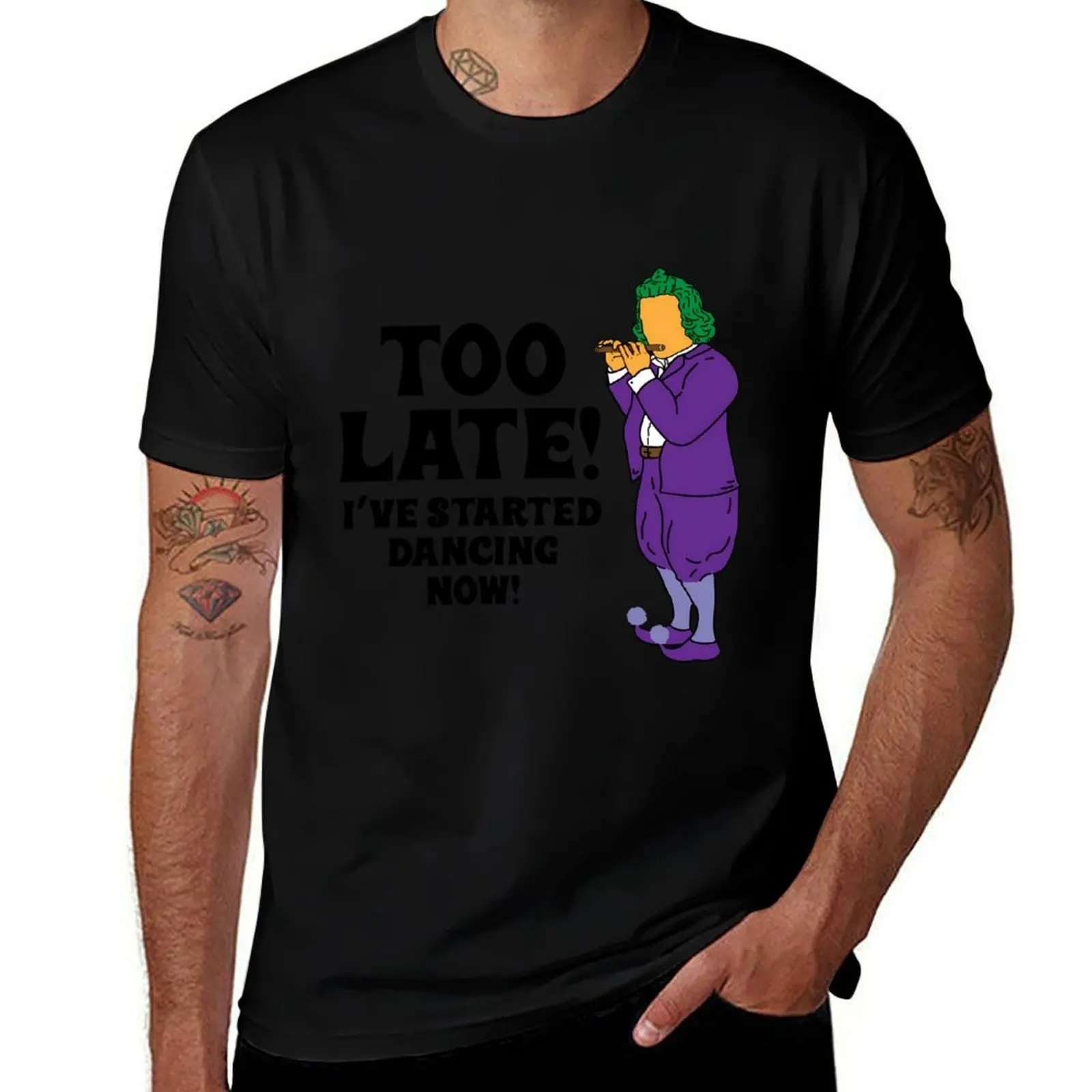 

Hugh Grant Oompa Loompa T-Shirt Tough Fabric Work Tee