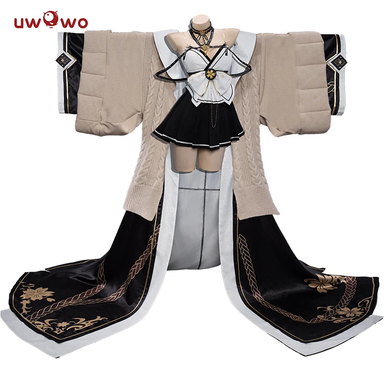 IN STOCK UWOWO Azurr Lanee IJN Owari Sheep 18+ Sexy Cosplay Costume With Cloak Halloween Costume With Horns