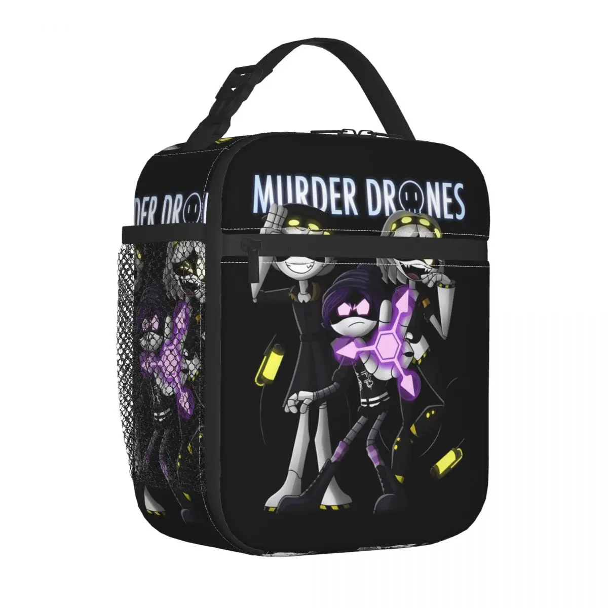 

Термоизолированные сумки для обеда Murder Drones N и Uzi для пикника, портативная сумка для еды, термоизолированные ланч-боксы