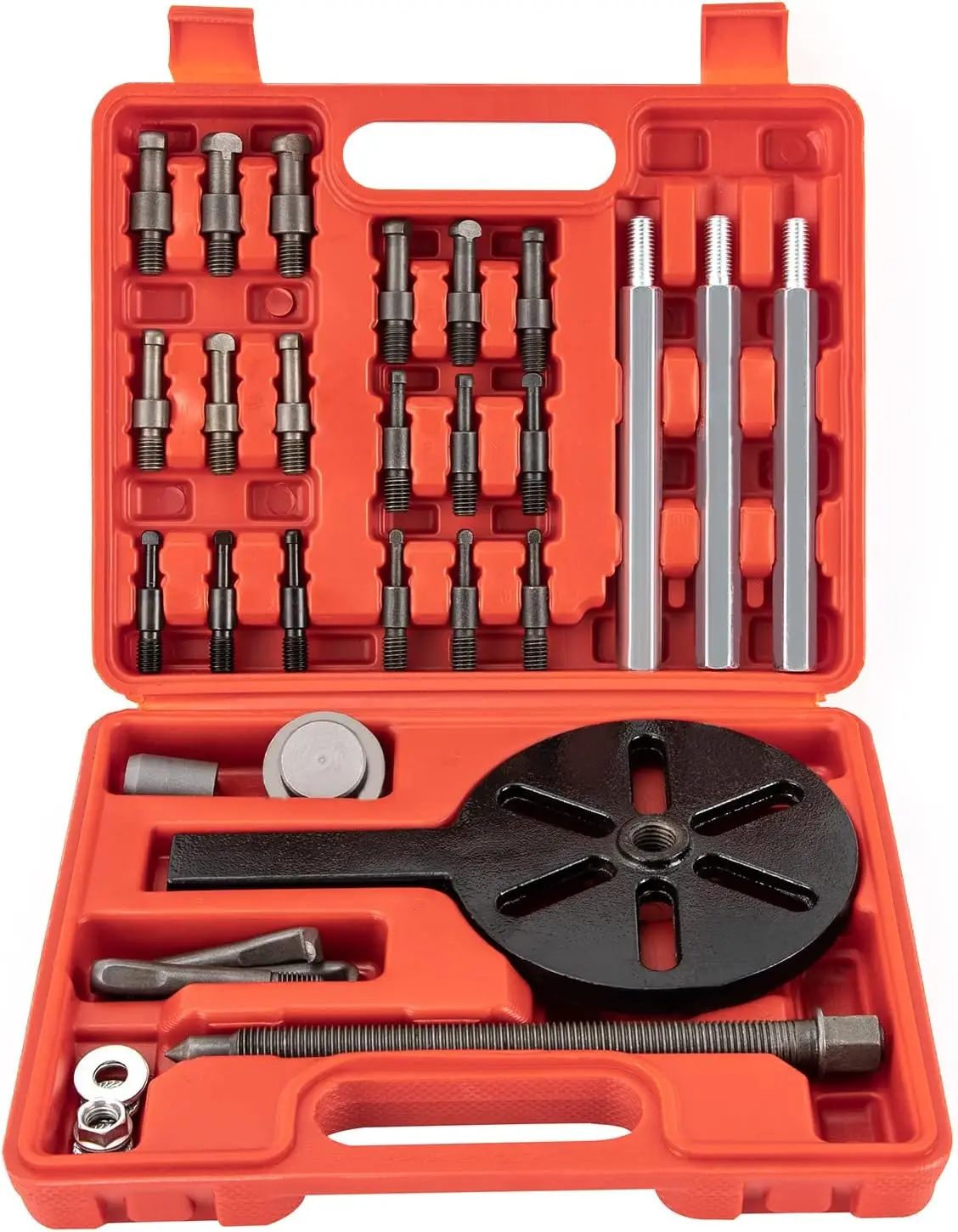 

21 in 1, Bearing Disassembly Puller Removal Tool Puller Kit Inner Hole Puller Removal Tool Set for Vehicle Maintenance NEW