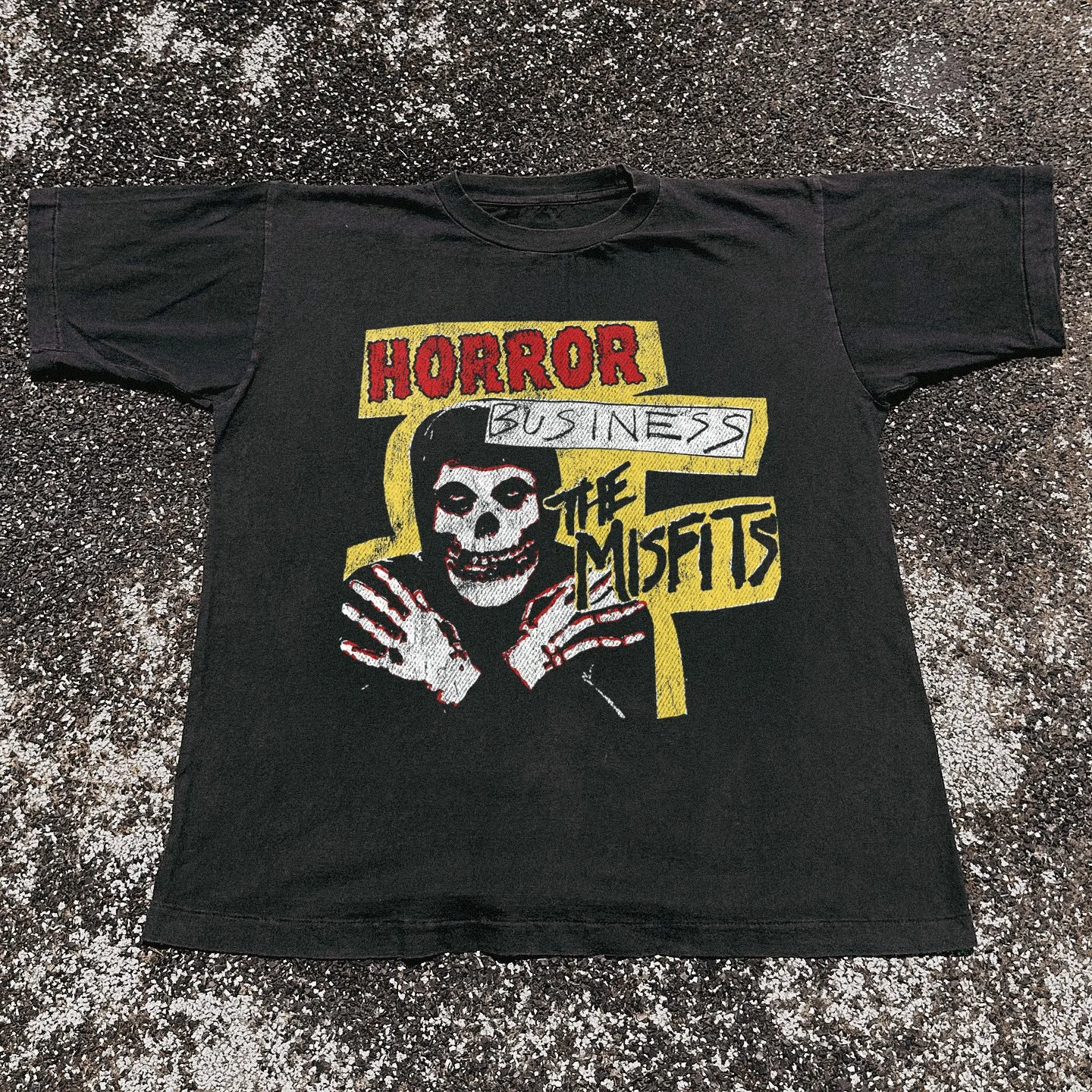 Misfits Horror Business Band Grafik T-Shirt Baumwolle Herren Damen Streetwear Tee – Detail 2