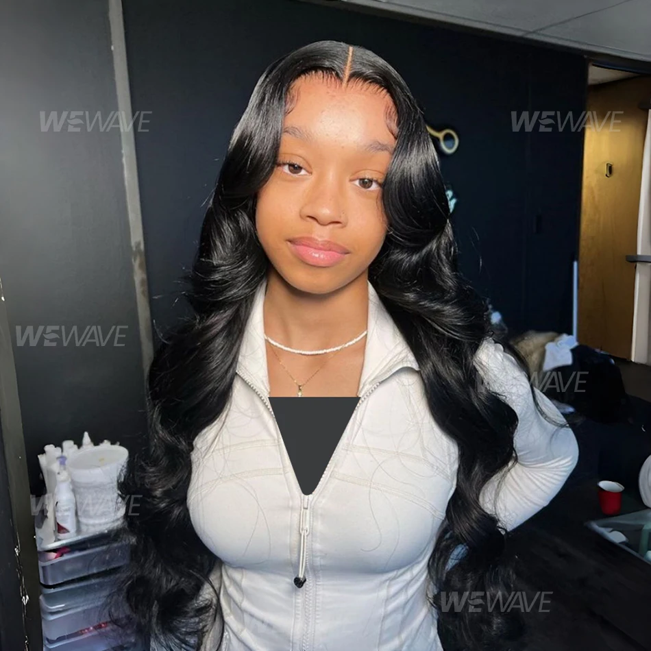 

30 40 Inch Body Wave Human Hair Wigs For Women 250 Density 13X6 Hd Lace Frontal Wig 13X4 Pre Plucked Lace Front Black Wigs