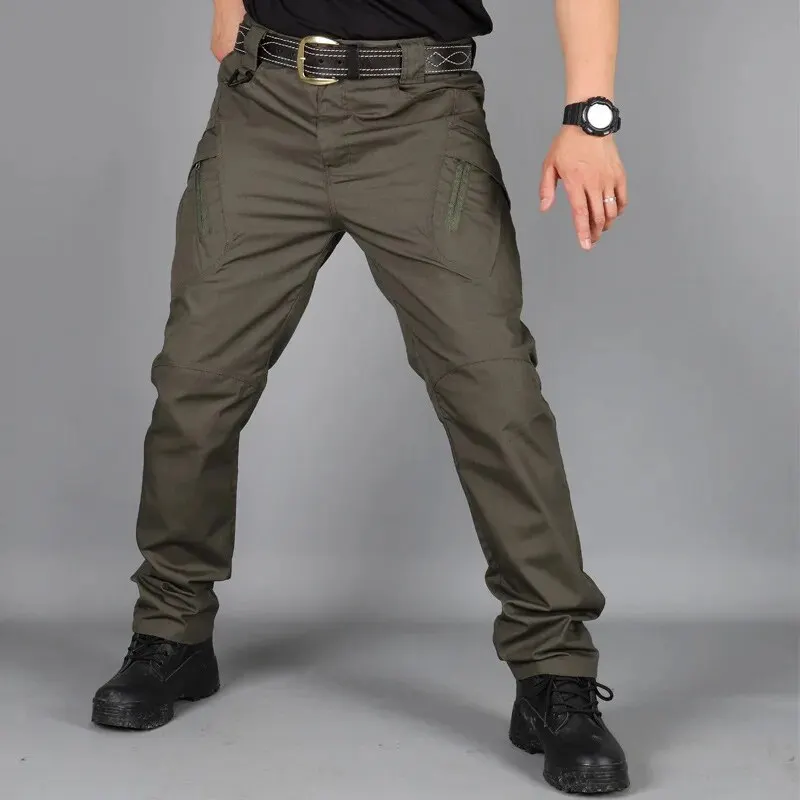 Militärische Taktische Hosen Cargo Männer Wasserdichte Hosen Casual Hosen Tragen-beständig Multi-tasche Outdoor Wandern Arbeit Hosen Männlich