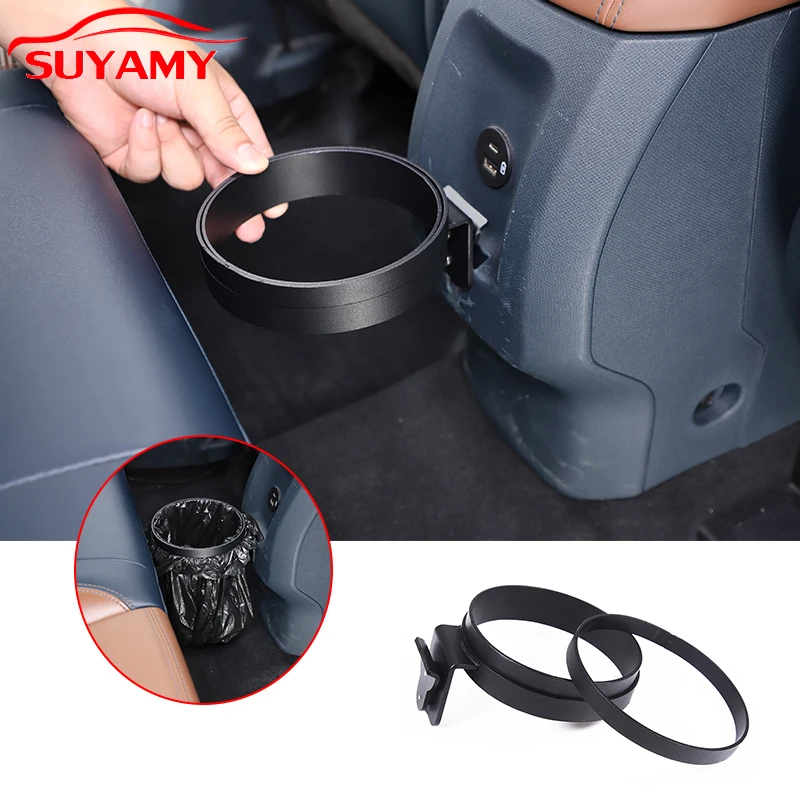 ถังขยะสำหรับรถ Ford MAVERICK 2022-2024ถังขยะด้านหลังที่ใส่กระเป๋าออแกไนเซอร์ถังขยะถังขยะแบบแขวนอุปกรณ์ตกแต่งภายใน