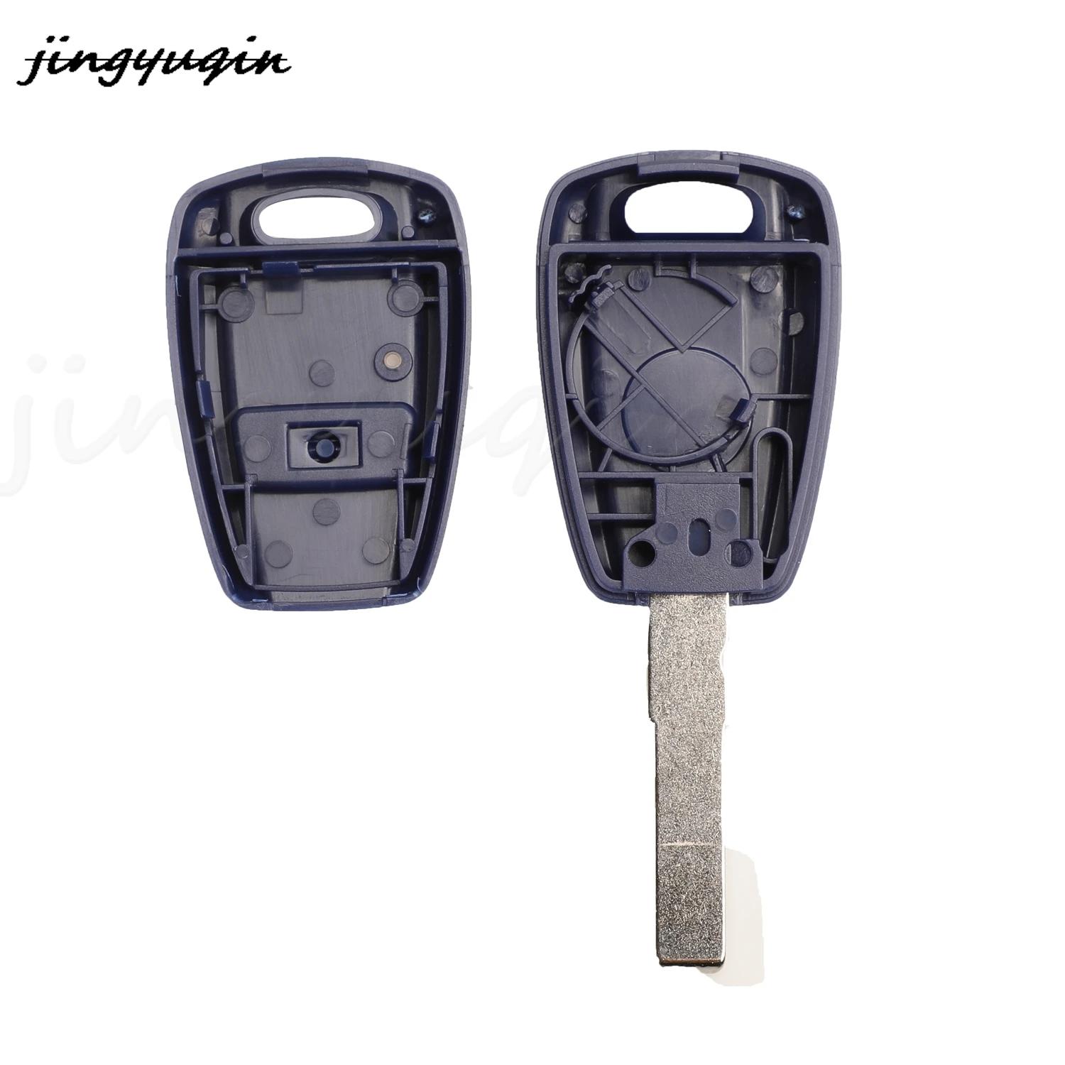 jingyuqin Transponder Ignition Key Without Chip For Fiat Punto Stilo Seicento With Uncut Blade GT15R/sip22