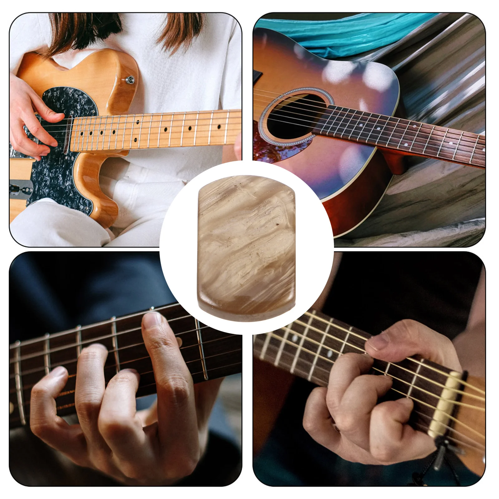 

6pcs Guitar Tuning Pegs Knobs Handle Sturdy Durable Easy Installation For Electric Acoustic Guitar Parts Accessories Tuning