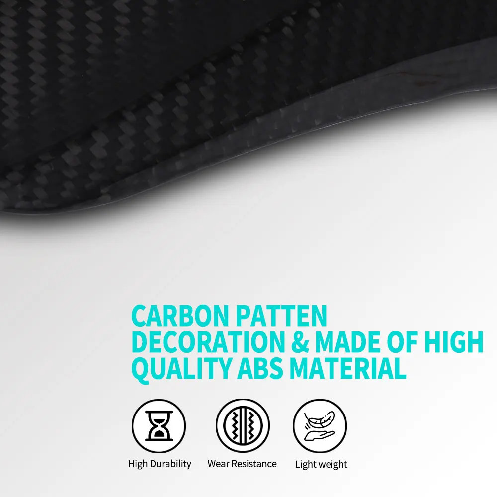 Funparts Carbon Fiber Motorcycle Rear Wheel Fender Mudguards For Surron Sur-Ron Sur Ron Lightbee Light Bee X S L1E