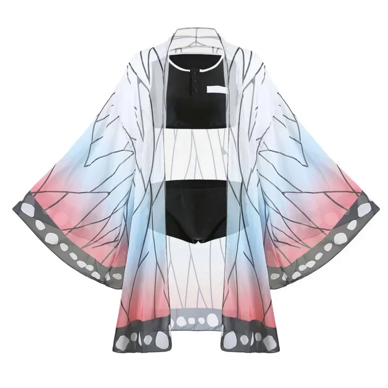 Swimsuit Anime Demon Kochou Shinobu Kamado Tanjirou Cosplay Costume Kimono Agatsuma Zenitsu Sexy Bikini Beach Summer Hallowe MN1