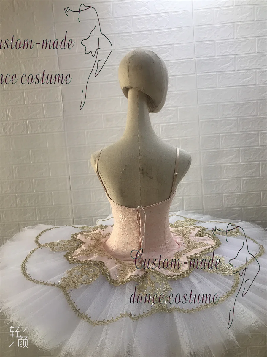 Nouvelle jupe de Ballet costume Tutu crêpe classique professionnel jupe courte de Ballet simplifiée pour adultes et enfants