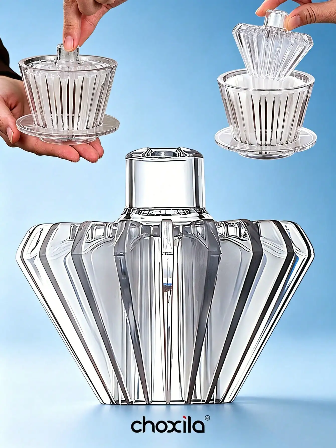 1Pc Plastic Coffee Filter Paper Presser, Cone Paper Weight Helper for Cone & Cake Filters, Home Hand Drip Brewing Accessory