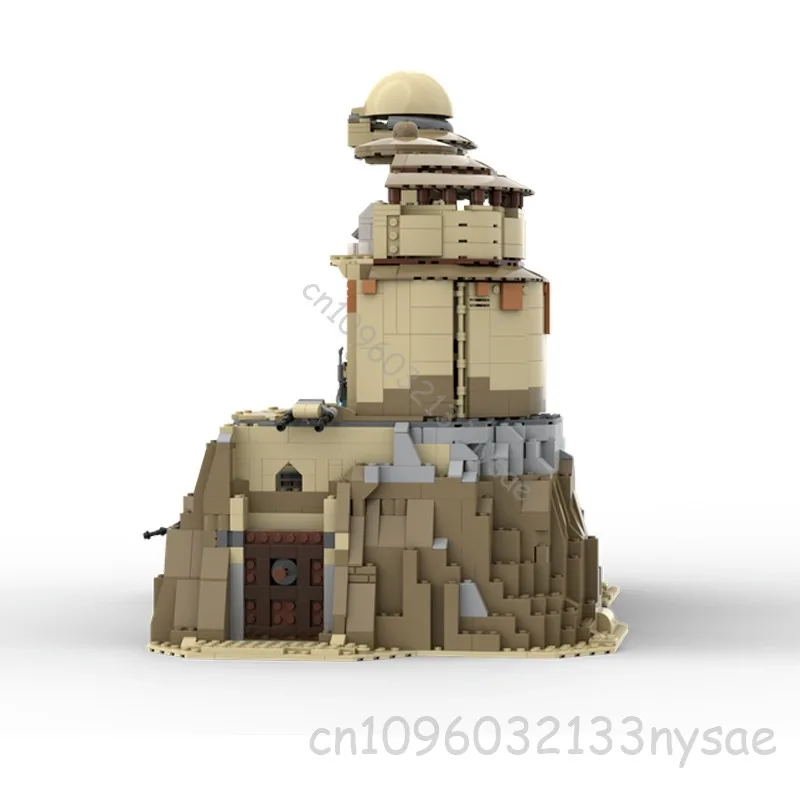 MOC 1762 قطعة مشهد فيلم النجم الشهير بوبا فيت غرفة العرش قصر دايميو الأفكار الإبداعية ألعاب أطفال هدية اللبنات