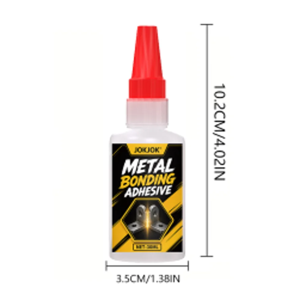 Heavy Duty Instant Super Glue: 20ml High-Strength Cyanoacrylate Adhesive, Clear, Heat Resistant, Professional Repair for Metal,