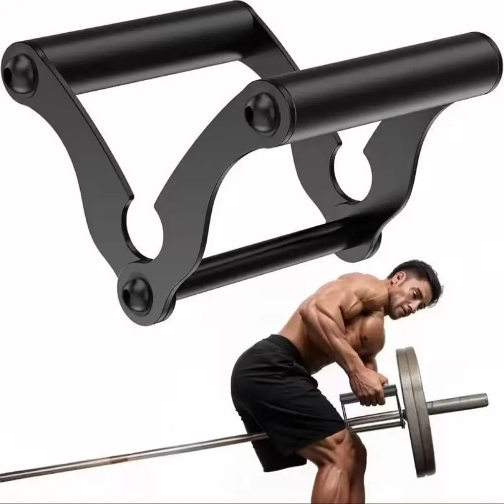 V-Bar Fitness Pull Down Handle Foldable Ergonomic V-Shaped Handle Exercise Handle with/without Hanger Gym Attachment Unisex