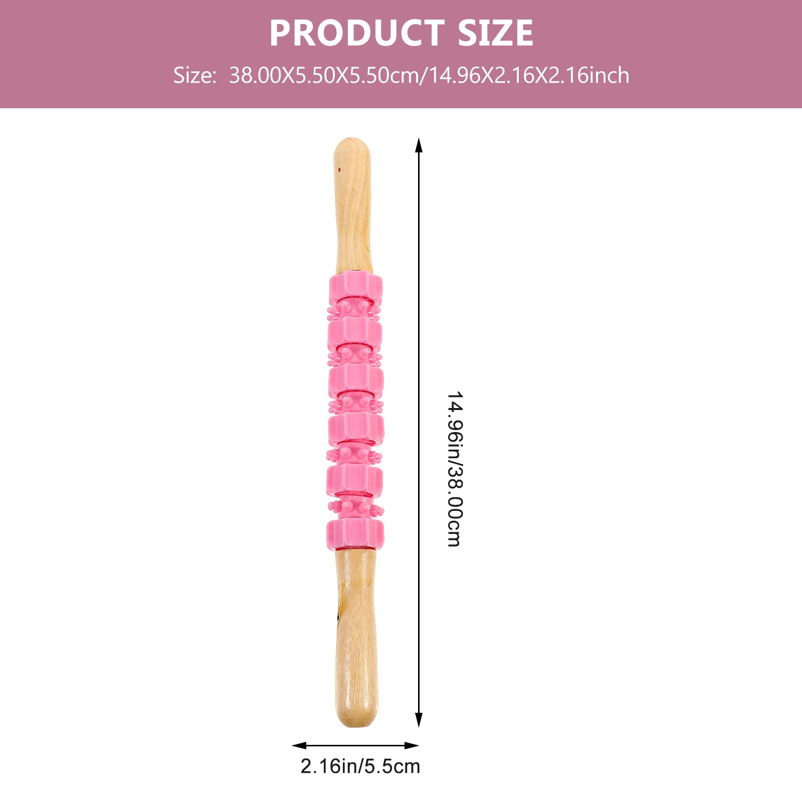 أداة اللياقة البدنية 1 قطعة الكربون الصلب PVC تدليك الأسطوانة عصا العضلات مدلك الساق التخسيس العملي الاستخدام اليومي الصحة