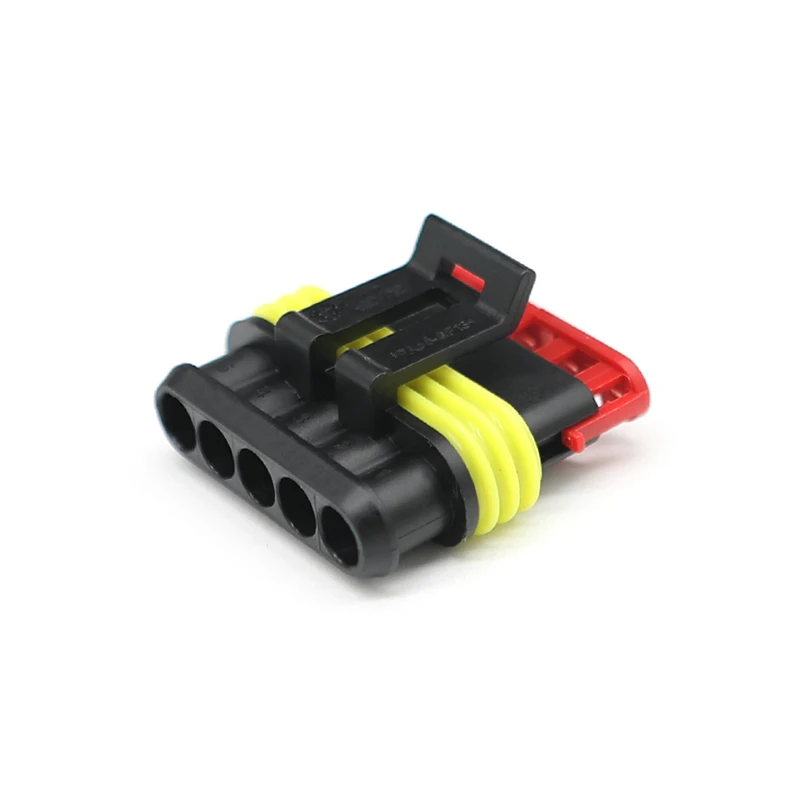 282089-1  5Pin  AMP Superseal 1.5mm Series Automotive Waterproof Connector Female Cable Connectors  Additional Terminal and Seal