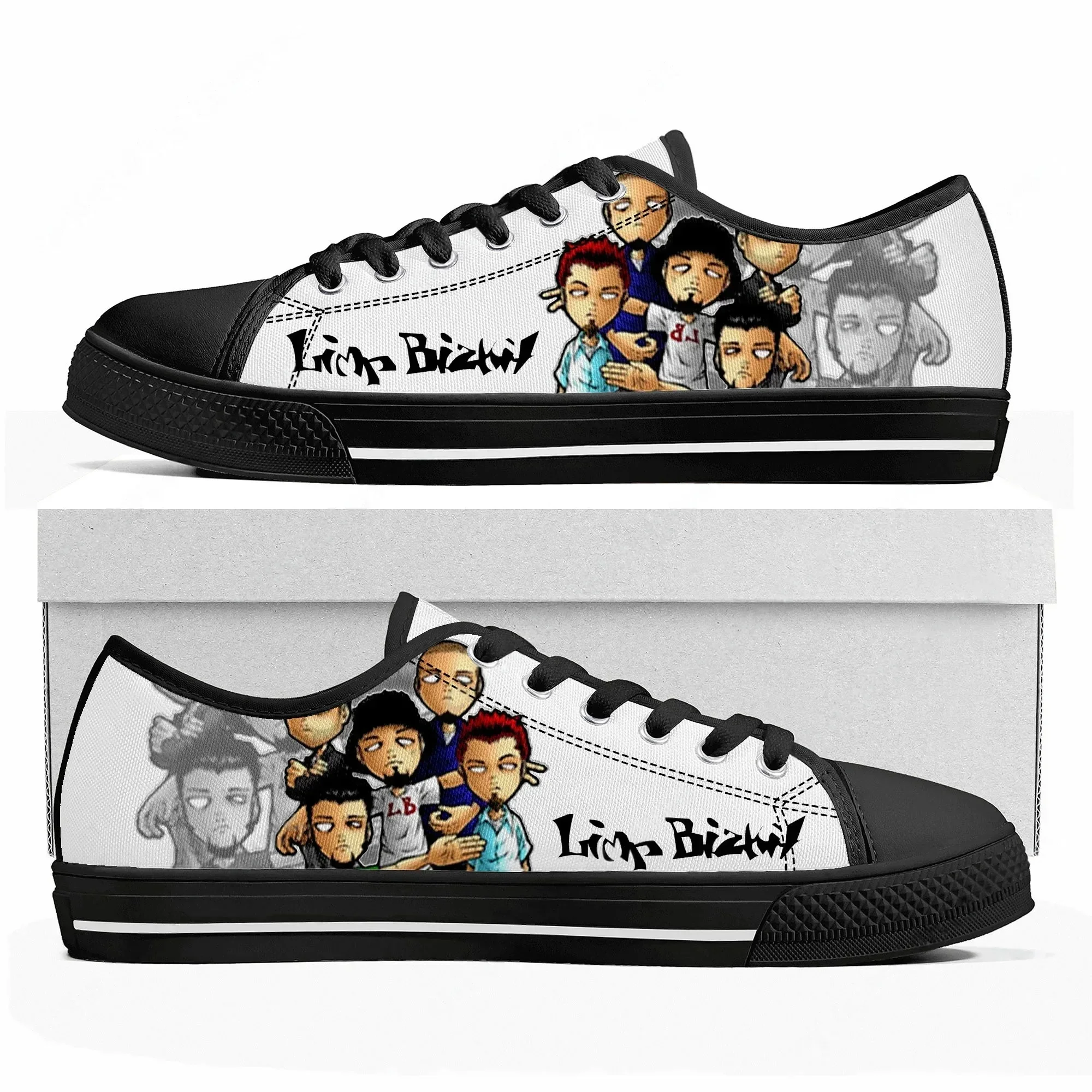 

Limp Bizkit Metal Rock Band Low Top Sneakers Womens Mens Teenager High Quality Shoes Tailor-Made Canvas Sneaker Couple Shoe