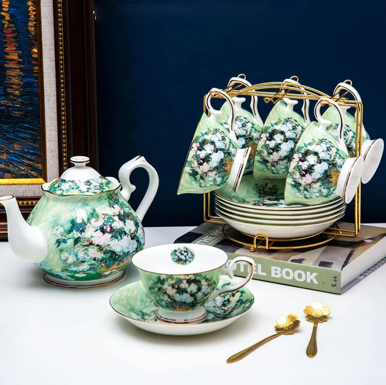 European-style small luxury exquisite coffee set British afternoon tea tea set