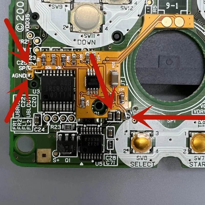 1Pcs Low Power Volume Increased Sound Digital Power Amplifier Module For GAMEBOY ADVANCE SP For GBA SP Sound Amplifier