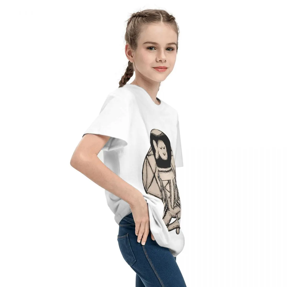 T-shirt a maniche corte di base per adolescenti daryl The Midnight Gospel in vendita RetroVintage Top tee Graphic Humor Graphic Teeanger