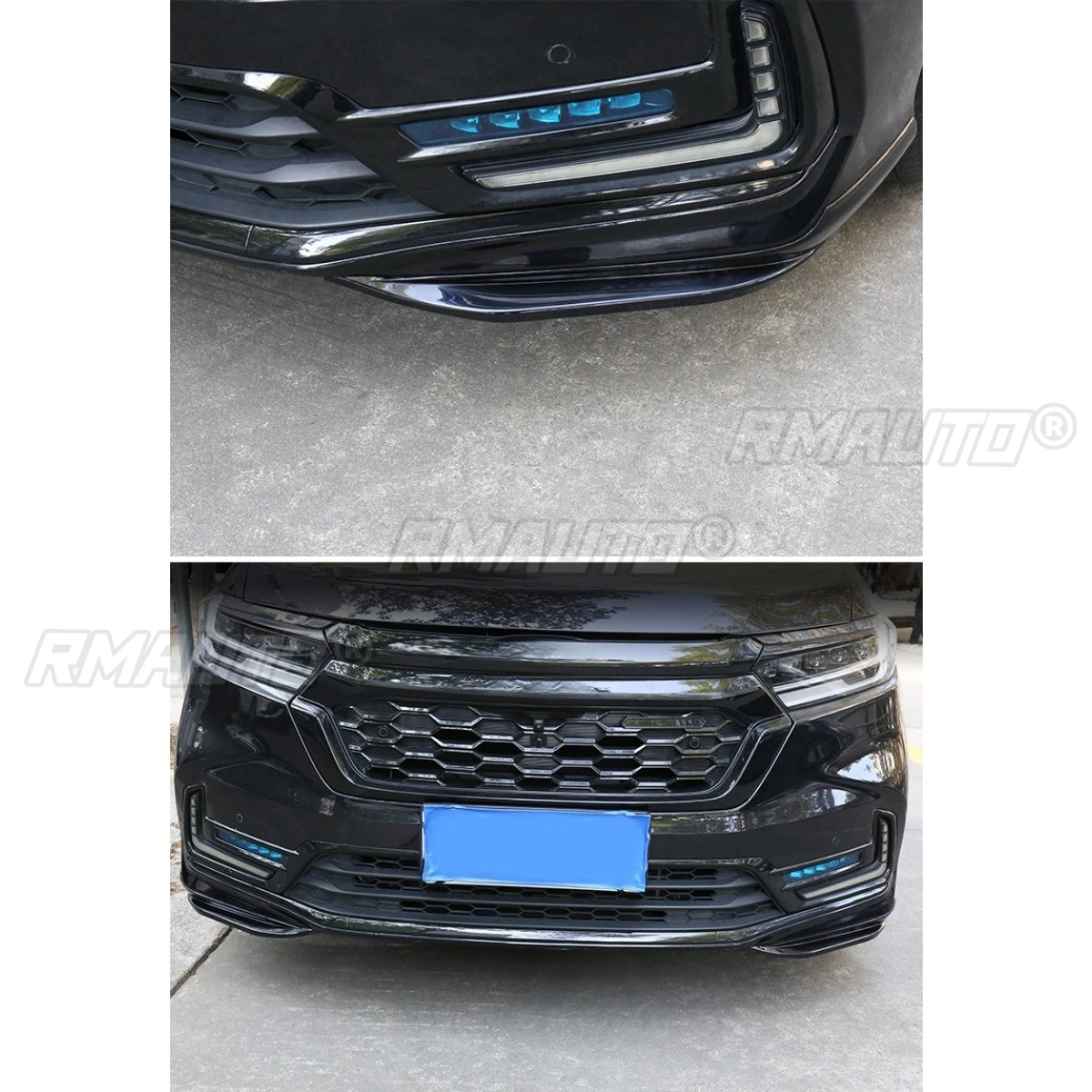 For Honda Odyssey 2022-2026 Car Bumper Splitter Diffuser Spoiler Body Kit Bumper Protector Corner Trim Accessories Tunning Part - view 6