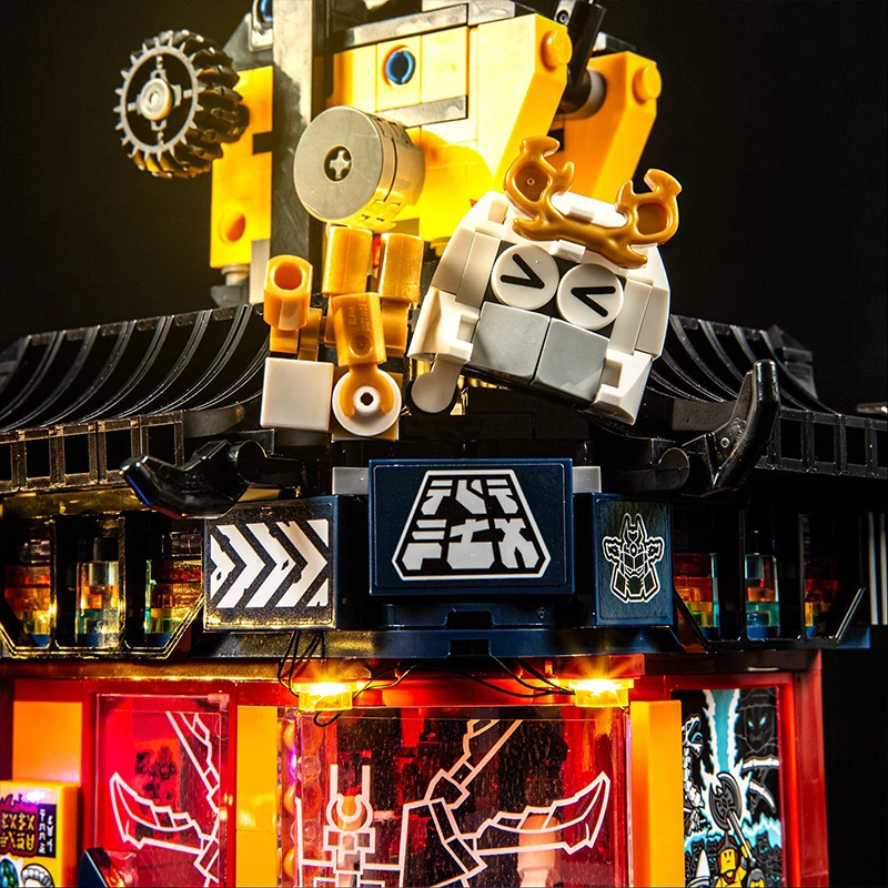 

Комплект светодиодного освещения роскошного качества для Lego 71837 (только светодиодный светильник, модель без блоков), идеально подходит и блестящее сияние