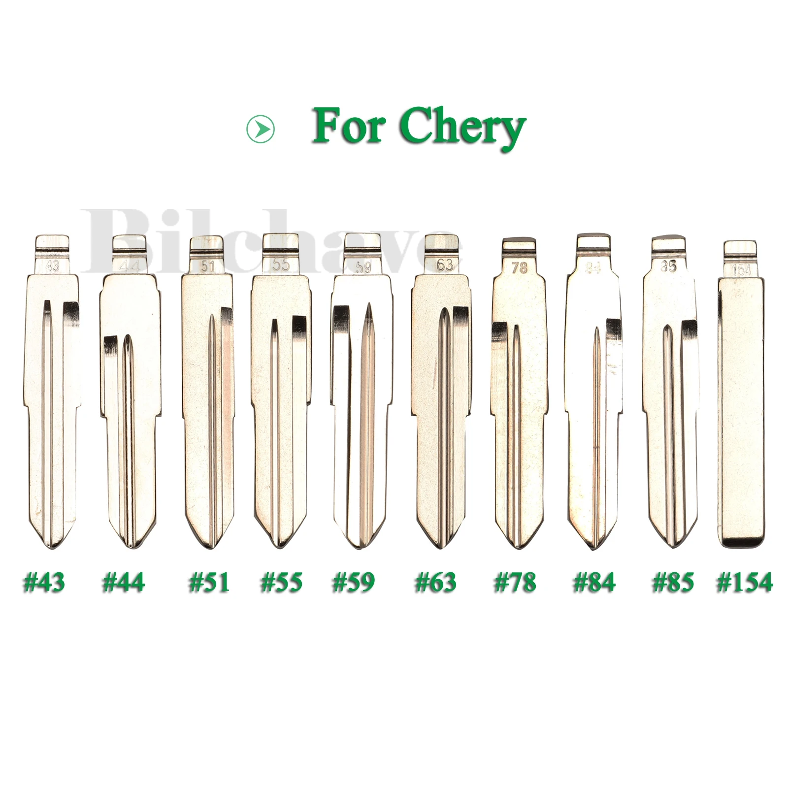 Jingyuqin Replacement Flip KD Remote Car Key Blade Fob For Chery A3 A5 FULWIN TIGGO E5 A1 COWIN EASTER QQ3 QQ6 A21 S21